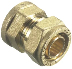 Muffe til PeX rør i gulvvarme 1/2" x 20 mm