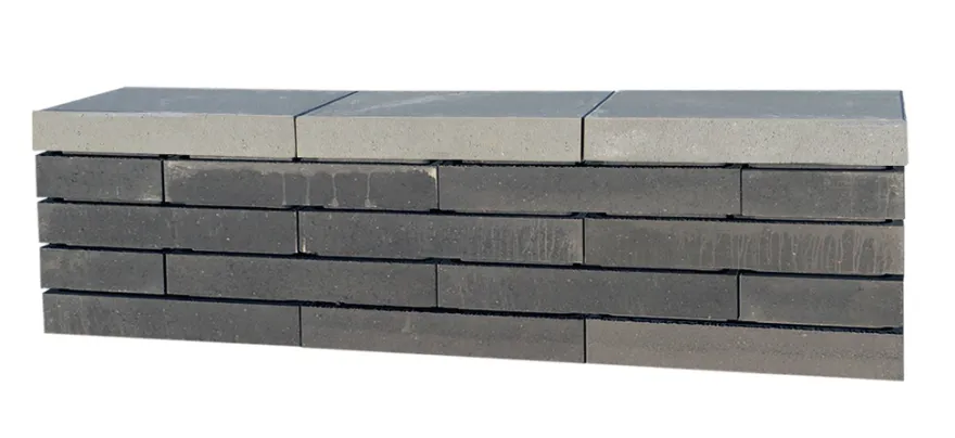 Murblok Nordic Wall grå 60 x 30 x 12 cm