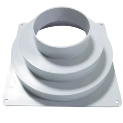 Murflange 175 x 175 mm - 80-125-160 mm