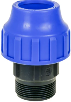 Nippel til PEM-rør 3/4" x 25 mm