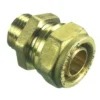 Nippel til PeX rør i gulvvarme 1/2" x 20 mm