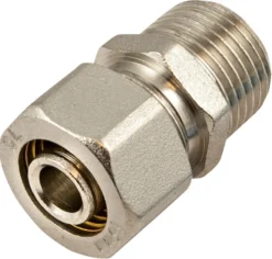 Nippel til PEX-rør 1/2" x 16 mm