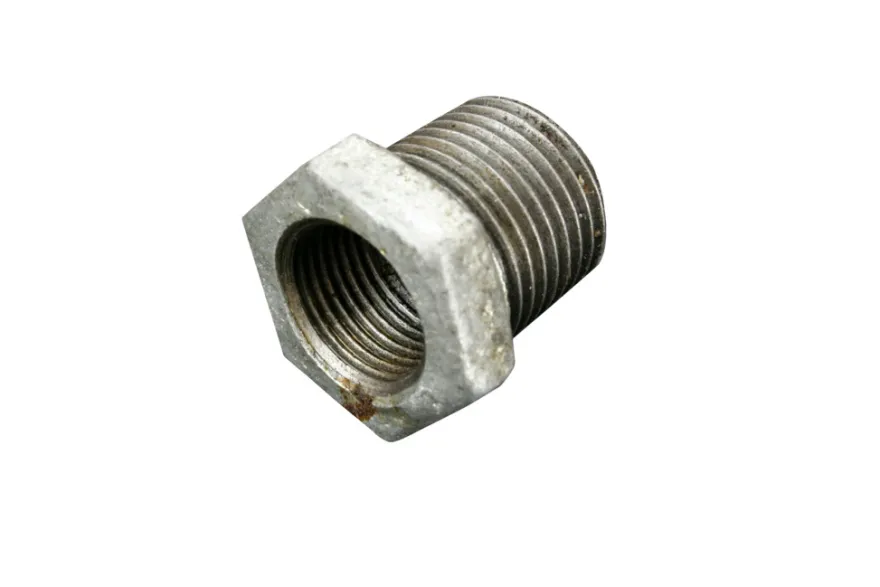 Nippelmuffe galvaniseret 1/2" x 3/8"