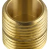 Nippelrør sammenskåret messing 1/2"