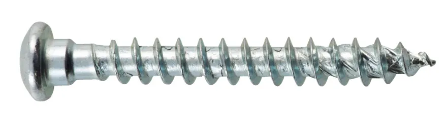 NKT Fasteners beslagskrue elforzinket 5,0 x 40 mm 350 stk.