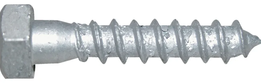 NKT Fasteners fransk skrue 10 x 140 mm - 2 stk.