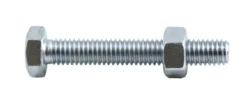 NKT Fasteners stålsætskruer m/møtrik M8 x 40 mm 6 stk.