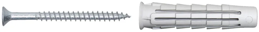 NKT Fasteners T6 universaldyvel m/skrue 10 x 50 mm 5 stk.