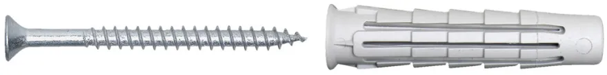 NKT Fasteners T6 universaldybel m/skrue 8 x 40 mm 8 stk.