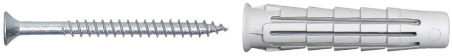 NKT Fasteners T6 universaldyvel m/skrue 5 x 25 mm 10 stk.