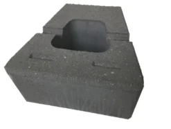 Nordic Block glat koks 30 x 30 x 15 cm