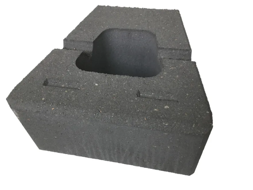 Nordic Block glat koks 30 x 30 x 15 cm