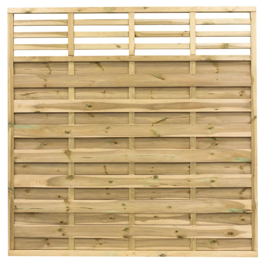 Nordic Fence hegn trykimprægneret 180 x 180 cm