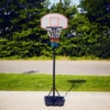 Nordic Games Basic basketballkurv 179-213 cm