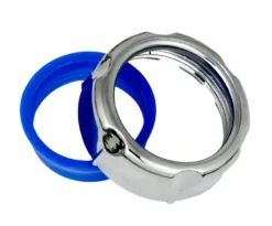 Omløber 1 1/4" x 32 mm plast/krom