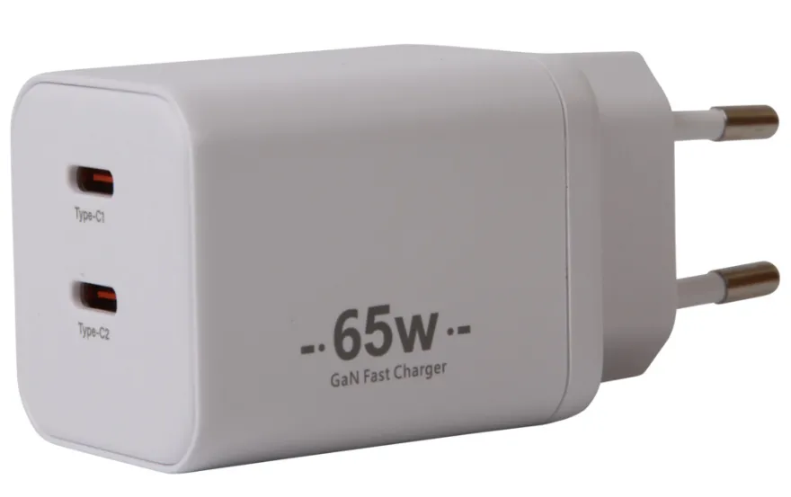 Oplader 65 W PD 2 x USB-C