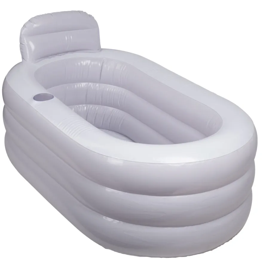 Oppusteligt badekar 131 x 79 x 67 cm