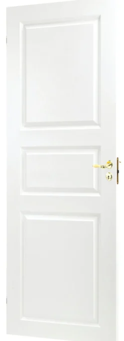Optimal hvidmalet formpresset dør 72,5 x 204 cm
