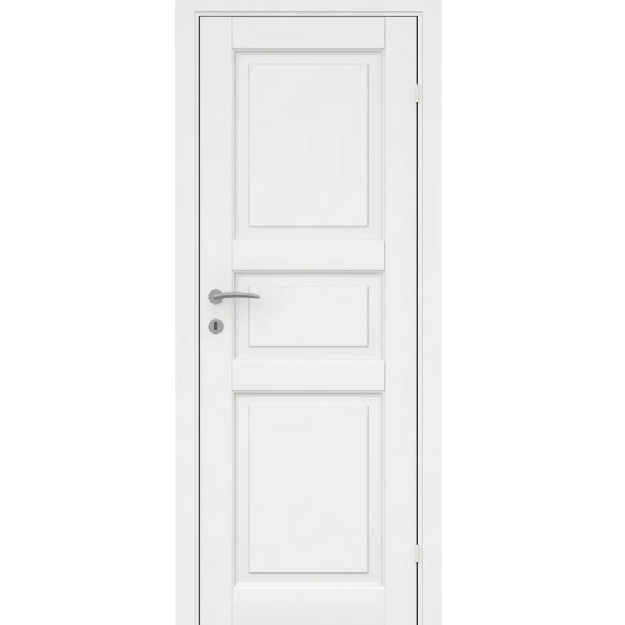 Optimal hvidmalet formpresset dør 72,5 x 204 cm