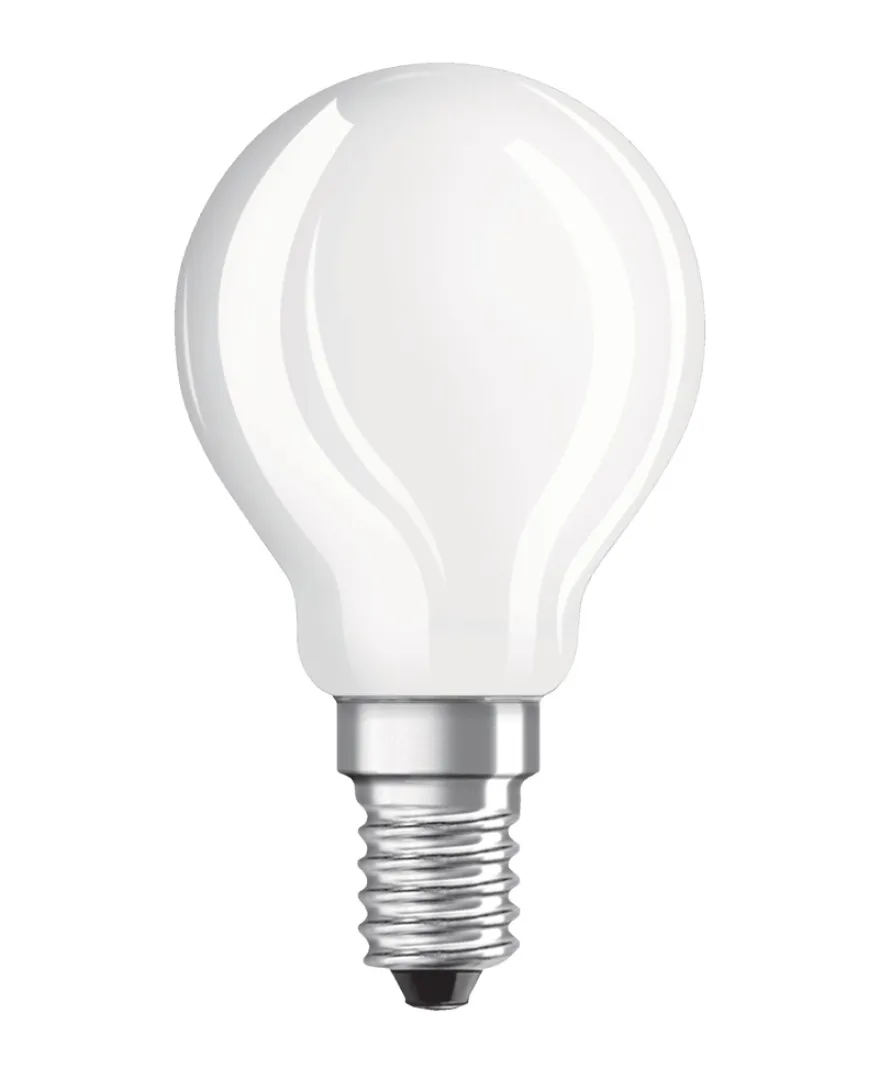 Osram LED Base kronepære E14 4 W 3-pk.