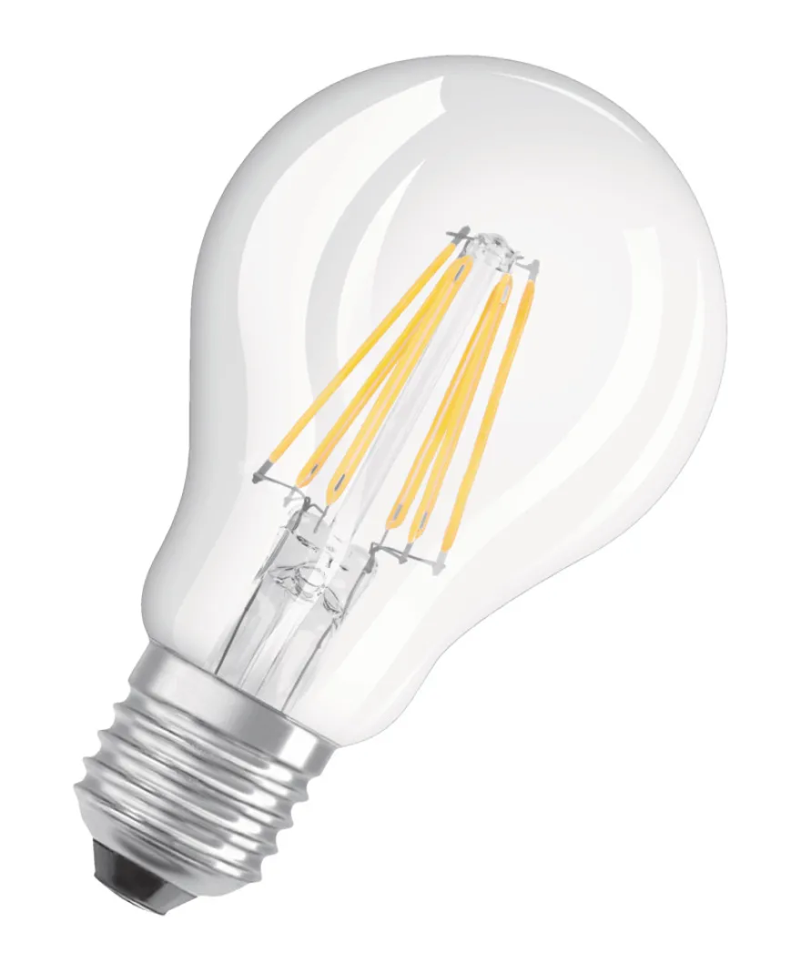 Osram LED Base standardpære E27 7 W 2-pk.
