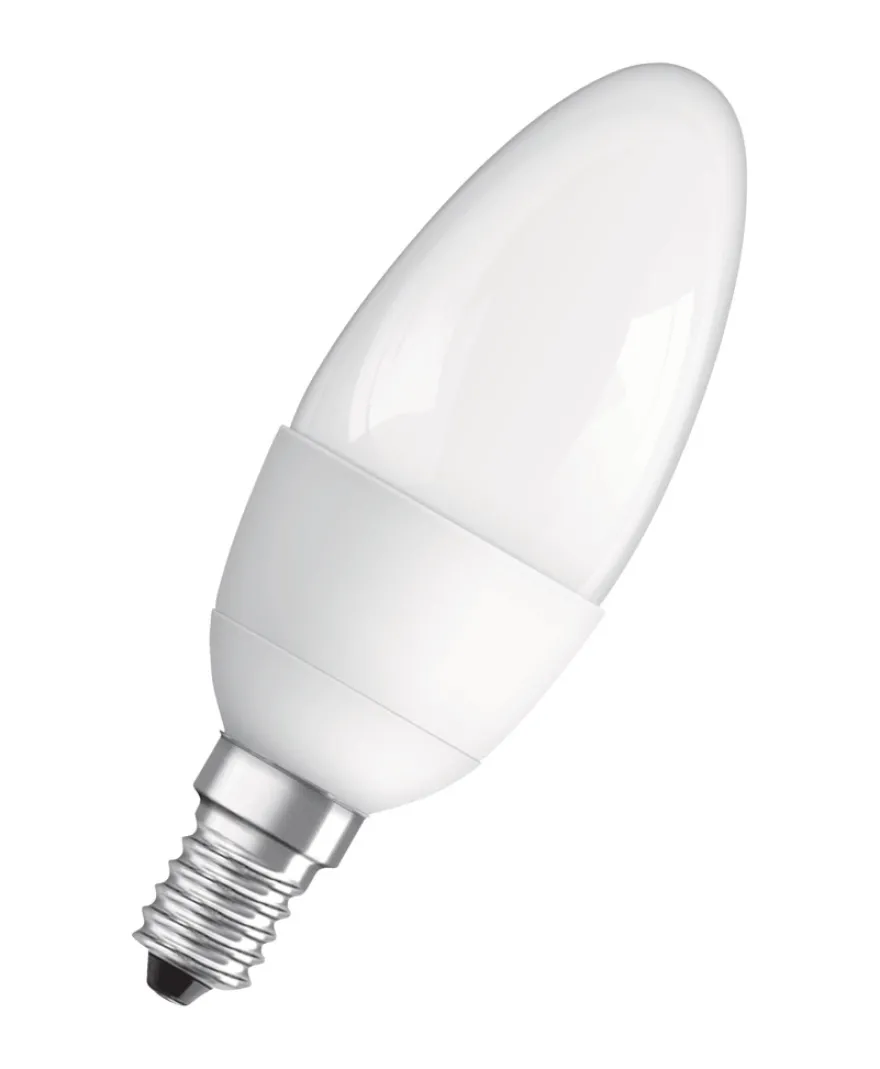Osram LED kertepære E14 4,9 W 3-pk.