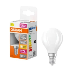 Osram LED Star Classic mat kronepære dæmpbar E14 3,4 W