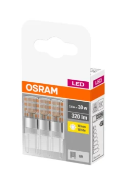 Osram LED stiftpære G9 2,6 W - 3-pk.