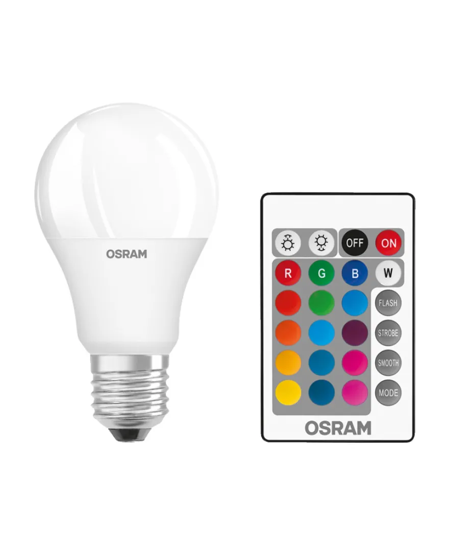 Osram LED-pære 9,4 W E27 m/farveskift