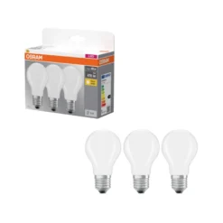 Osram LED-pære STD mat E27 4,2 W 3-pk.