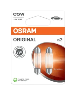 Osram signalpære C5W 12 V - 2 stk.