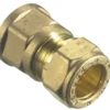 Overgangsmuffe til kobberrør/PEX 1/2" x 12 mm