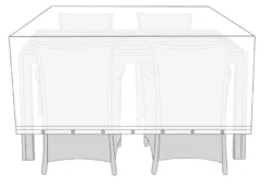 Overtræk til havemøbelsæt L170 x B130 x H85 cm - Sunlife®