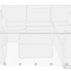 Overtræk til loungemøbelsæt L260 x B260 x H65 cm - Sunlife®