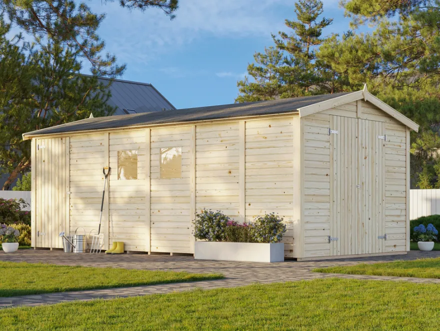 Palmako redskabsrum Aksel 4 - 273 x 550 cm