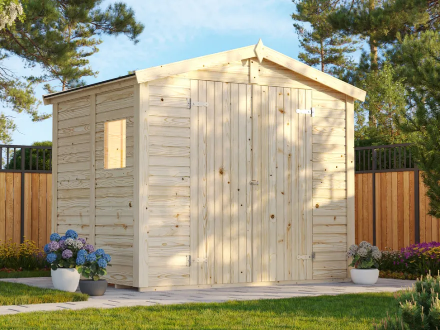 Palmako redskabsrum Aksel 1 - 243 x 190 cm