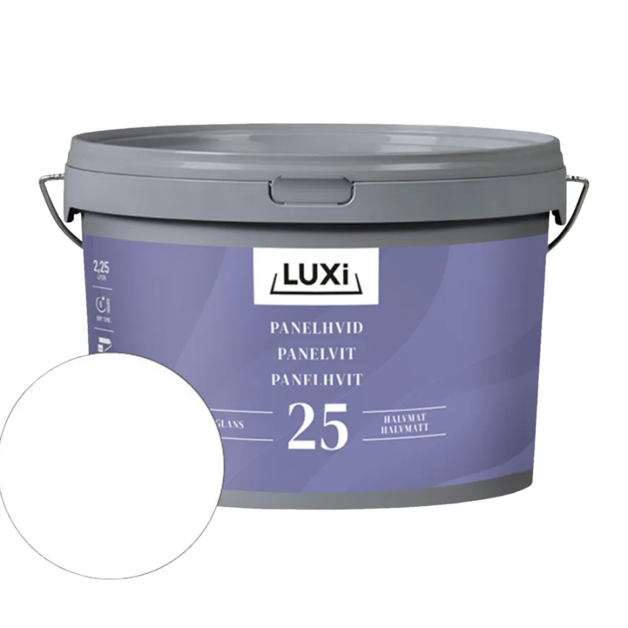 Panelhvid ekstra robust 2,25 liter - LUXI®