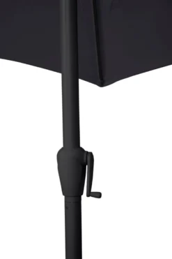 Parasol Arizona sort m/krank & tilt Ø300 cm - Sunlife®