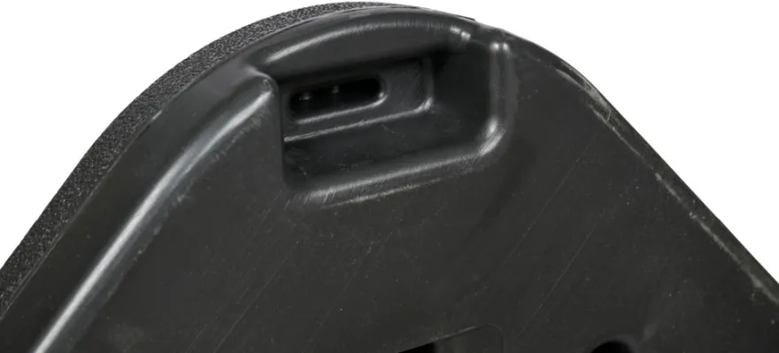 Parasolfod Indiana sort plast - Sunlife®