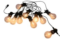 Partykæde med 10 LED-pærer