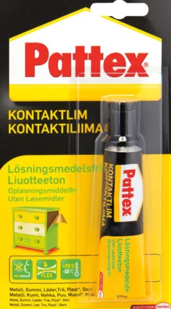 Pattex kontaktlim opløsningsmiddelfri 35 gram