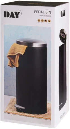 Pedalspand med softluk 30 liter - DAY
