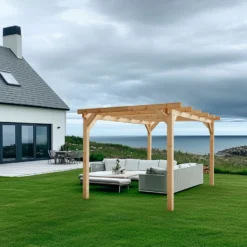 Pergola limtræ 300 x 400 x 240 cm