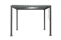 Pergola m/justerbart tag 3 x 3 meter - Sunlife®