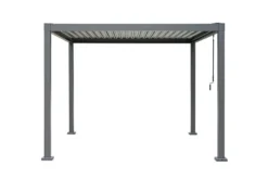 Pergola m/justerbart tag 3 x 3 meter - Sunlife®