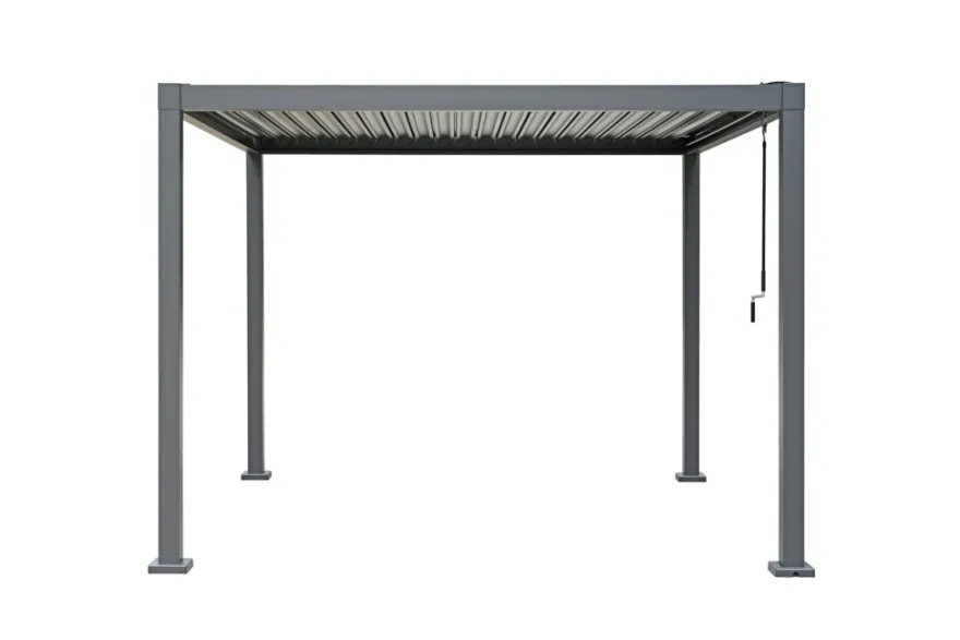 Pergola m/justerbart tag 3 x 3 meter - Sunlife®