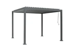 Pergola m/justerbart tag 3 x 3 meter - Sunlife®