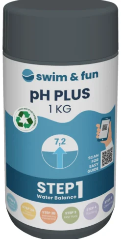 pH-Plus granulat 1 kg - Swim & Fun
