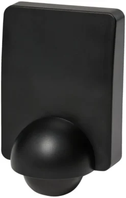 PIR-sensor 240° indendørs/udendørs sort - Elworks