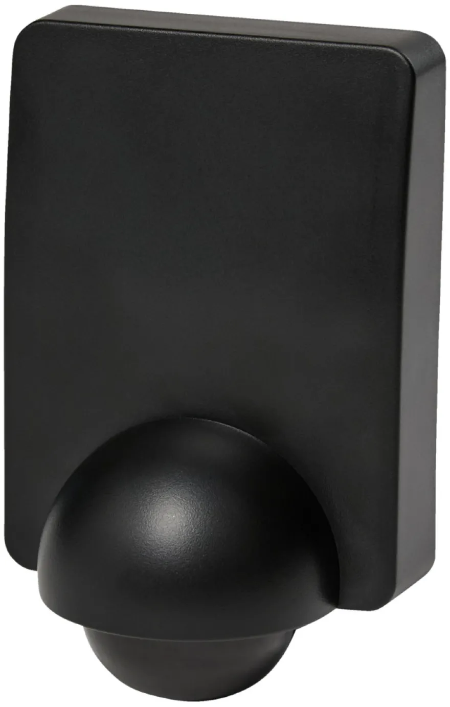 PIR-sensor 240° indendørs/udendørs sort - Elworks